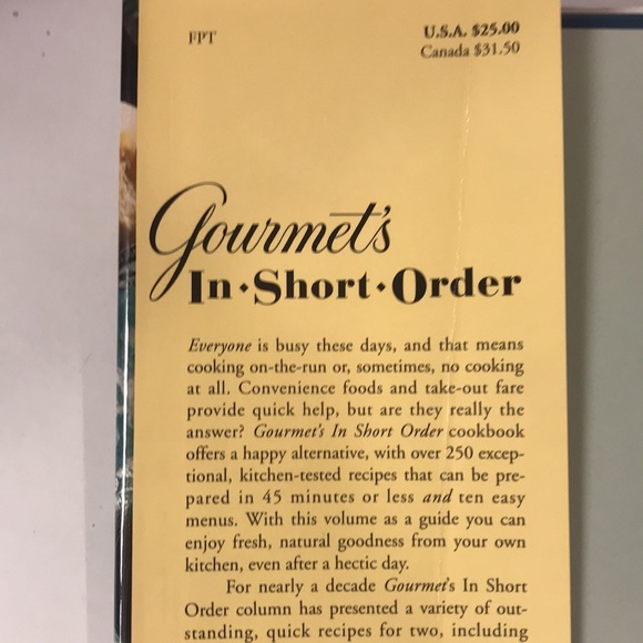 Gourmet In Short Order Cookbook - Picture 6 of 12
